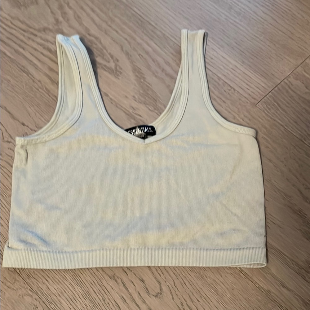 Essentials Women's Cream Tank Top